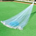 Ver imagem 2 de Rede Pesca Tarrafa Chinesa 3 Metros Pescaria Multifilamento Peixe Tilapia Robalo Tainha Malha 4 Leva