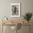Ver imagem 2 de Quadro Poster Vintage Charlie Chaplin - 60x48cm:moldura Preta