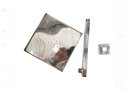 Ver imagem 2 de Ducha Panelão Quadrada 30cm Inox p/ Piscina , Sauna , Area externa