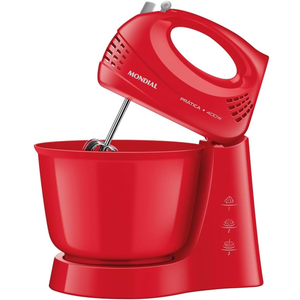 Batedeira Mondial Prática 400w B-44-r Vermelho - (127v)