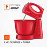 Batedeira Mondial Prática 400w B-44-r Vermelho - (127v) - 2
