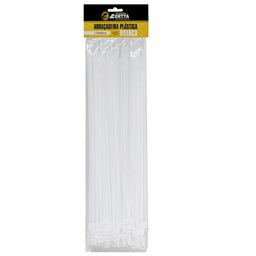 2 Pacotes com 50 Abraçadeiras Lacre de Nylon Enforca Gato Cinta Plástica 7 X 500mm Fita Hellerman 50 - 2