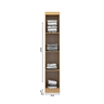 Roupeiro Modulado Selene de Canto 6 Portas 6 Gavetas - 10