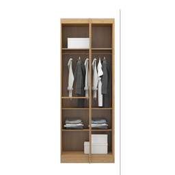 Roupeiro Modulado Selene de Canto 6 Portas 6 Gavetas - 6