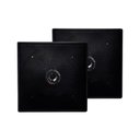 Ver imagem 1 de Kit Arandela Coax Ial Gp 70w 8r Quadrada Pt Leson