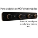 Ver imagem 3 de Kit Porta Chave Prateleira Cabideiro 2UNID
