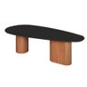 Mesa de Jantar Orgânica Djorge 200cm X 110cm 6158 - Mel - 1