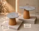 Ver imagem 5 de Kit Sávia Pietra Bronze - 41cm e 51cm