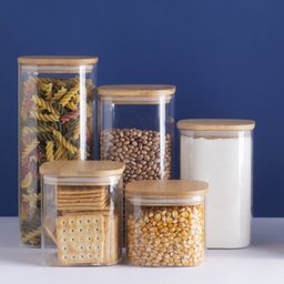 KIT 5 POTES MANTIMENTO QUAD FLEX 600/800/1100/1400/1900ML - 2