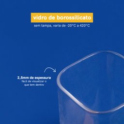 KIT 5 POTES MANTIMENTO QUAD FLEX 600/800/1100/1400/1900ML - 6