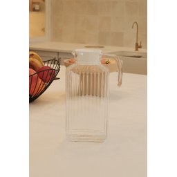 Garrafa de Vidro com Alça para Água com Tampa - 1,7L LYOR - 1