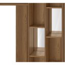 Ver imagem 3 de Estante Linea Canela, Freijó e Off White