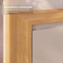 Ver imagem 5 de Buffet para Sala de Jantar 3 Portas Madrid Cinza/Hannover/Fend