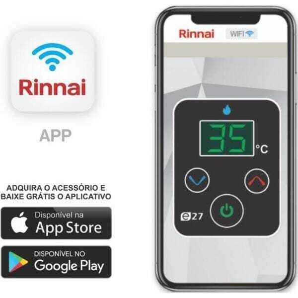 Módulo Rinnai Wi-fi Aquecedor a Gás Digital Rou0031 - 2