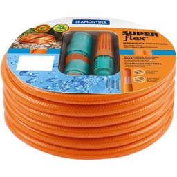 Mangueira Super Flex para Jardim Tramontina Antitorção, 1/2" - 1 Mangueira Super Flex para Jardim Tramontina Antitorção, 1/2" - 1