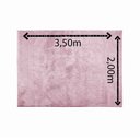 Ver imagem 3 de Tapete para Quarto ,sala ,escritório 2,00 X 3,50 Pelo Macio.:rosa