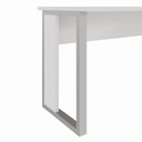 Ver imagem 4 de Escrivaninha em L Industrial F5 Office 150cm Cinza