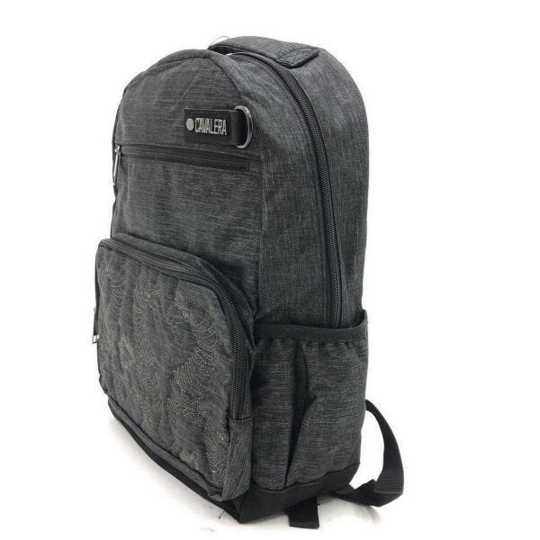 Mochila Masculina Cavalera Bolsa Notebook Reforçada Grande