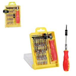 Kit Chave Precisão 30 Pontas e Prolongador Celular Informática - 2 Kit Chave Precisão 30 Pontas e Prolongador Celular Informática - 2