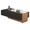 Ver imagem 5 de Mesa De Centro Milão Com Espelho - Lukaliam Móveis Preto