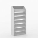 Ver imagem 3 de Sapateira Vertical 7 Prateleiras SA3403 Branco