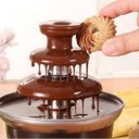 Ver imagem 2 de Máquina Fondue Profissional Chocolate Fonte Elétrica 220V