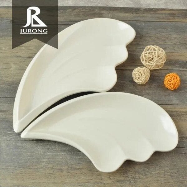 Kit 2 Travessa Porcelana Concha - 6