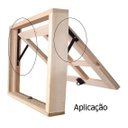 Ver imagem 3 de Braço de Janela Maxim-Ar 60cm Bronze - Madeira e Alumínio