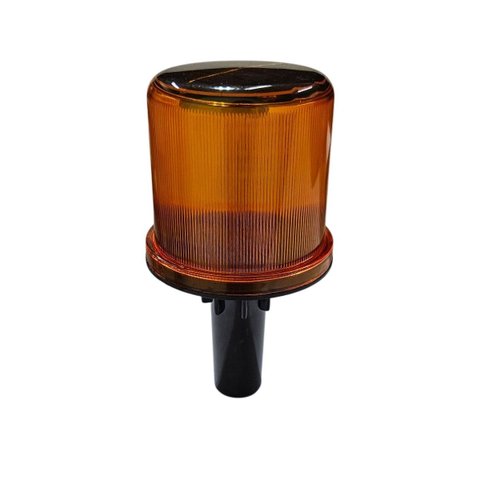 Sinalizador Solar Viario Kit 4 Uni Cone Obra Transito Estrada Rodovia Emergencia Sinalizaçao Alerta 