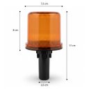 Ver imagem 2 de Sinalizador Solar Viario Kit 4 Uni Cone Obra Transito Estrada Rodovia Emergencia Sinalizaçao Alerta 