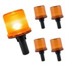 Ver imagem 6 de Sinalizador Solar Viario Kit 4 Uni Cone Obra Transito Estrada Rodovia Emergencia Sinalizaçao Alerta 