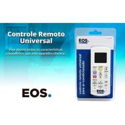 Controle Remoto Universal para Ar-Condicionado Split EOS-1000 para Quase Todas as Marcas - EOS - 2