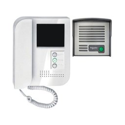 Vídeo Porteiro com Visão Noturna Leitura Em Braille e Alarme Schneider Arbus 4.1 - 1