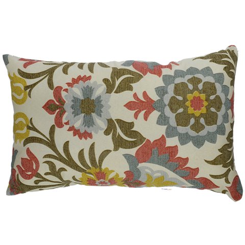 Almofada Retangular Estampada 30x50cm Wendy - Capa com enchimento