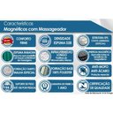 Ver imagem 5 de Cama Box Baú Crc Solt +Colchão Molas Bonnel c/Massagem Niponpedic Castor -