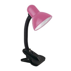 Luminária com Garra de Mesa Presilha Articulavel Sala Trabalho Escritório Abajur