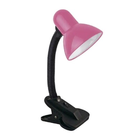 Luminária com Garra de Mesa Presilha Articulavel Sala Trabalho Escritório Abajur