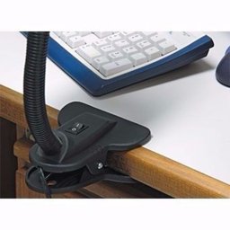 Luminária com Garra de Mesa Presilha Articulavel Sala Trabalho Escritório Abajur - 5
