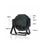 Refletor Led Rgb Dmx Display Digital Iluminação Festa - 220v - 3