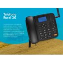 Ver imagem 3 de Kit Telefone 3G com Antena Celular Rural Dual 2 Chip Quad Band Oi Vivo Claro Tim Anatel Completo - P