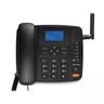Kit Telefone 3G com Antena Celular Rural Dual 2 Chip Quad Band Oi Vivo Claro Tim Anatel Completo - P - 12
