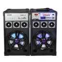 Ver imagem 1 de Caixas Som Bluetooth Amplificada Mic Bivolt 300W Vicini