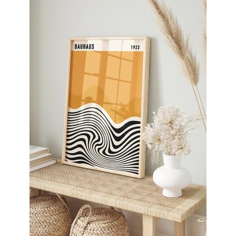 Quadro Decorativo - Bauhaus Yellow 1923