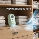 Ver imagem 6 de Desodorizador Eliminador Odores Sapatos Armarios Geladeira Closet Quarto Casa Antiumidade Eletrico D