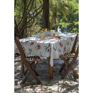 Toalha de Mesa Limpa Fácil Coraly - 1,60 M Redonda