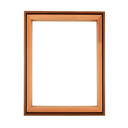 Ver imagem 2 de Moldura Filete Marrom 75x75 Cm com Chassi para Canvas