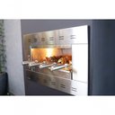 Ver imagem 4 de Churrasqueira Elétrica de Embutir 4 Espetos Titan Painel Ventilado Suprema 127v