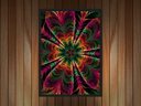 Ver imagem 2 de Quadro Decorativo Abstrato Salas Interiores Moderno Decorações Com Moldura