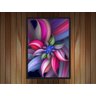 Quadro Decorativo Abstrato Flor Com Moldura Salas Decorações G05 - 2