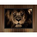 Ver imagem 3 de Quadro Decorativo Leão Animais Salas Quartos Decorações Com Moldura G05